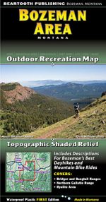 Bozeman hiking trails and mountain biking trails map